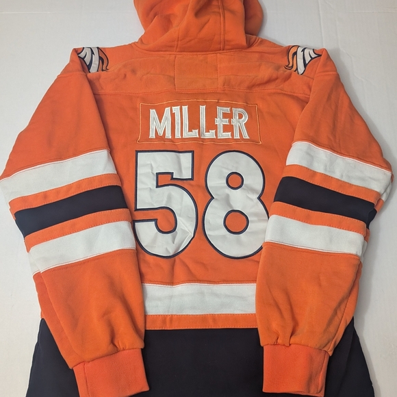 NFL Denver Broncos Orange Hoodie - Picture 8 of 9